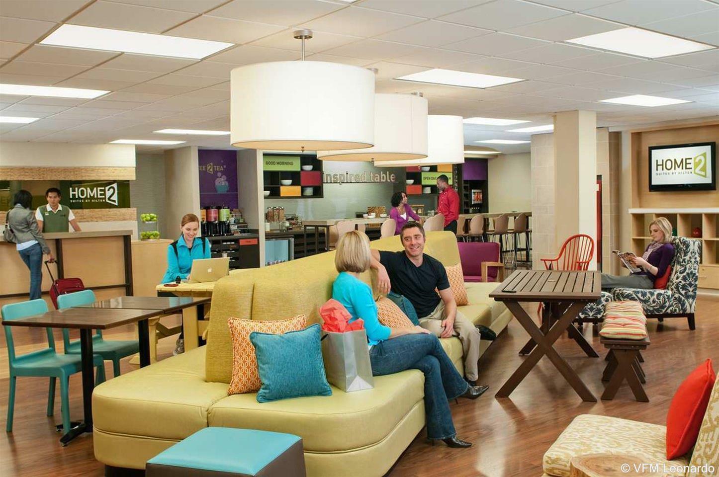 Home2 Suites By Hilton Columbus Restaurang bild